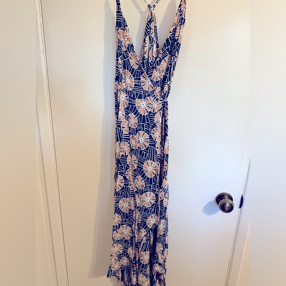 Fighting Eel Dresses | Ava Sky Fighting Eel Malika Wrap Midi Dress